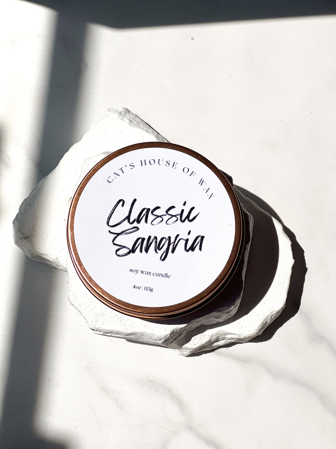 Classic Sangria Travel Candle