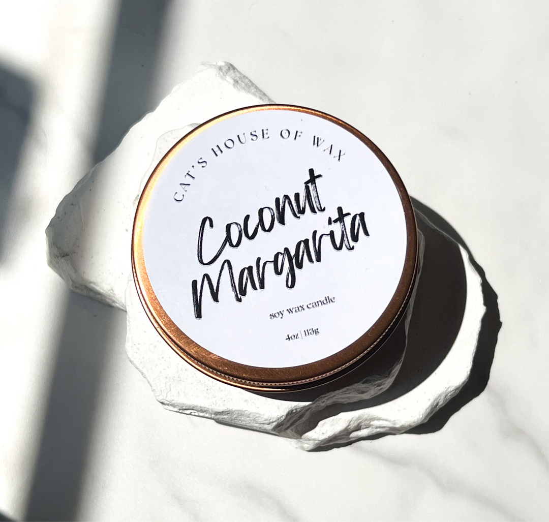 Coconut Margarita Travel Candle
