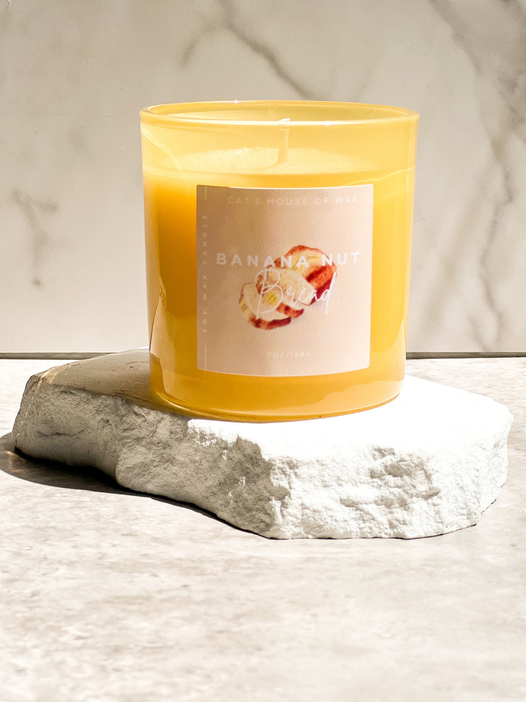 Banana Nut Bread Soy Wax Candle