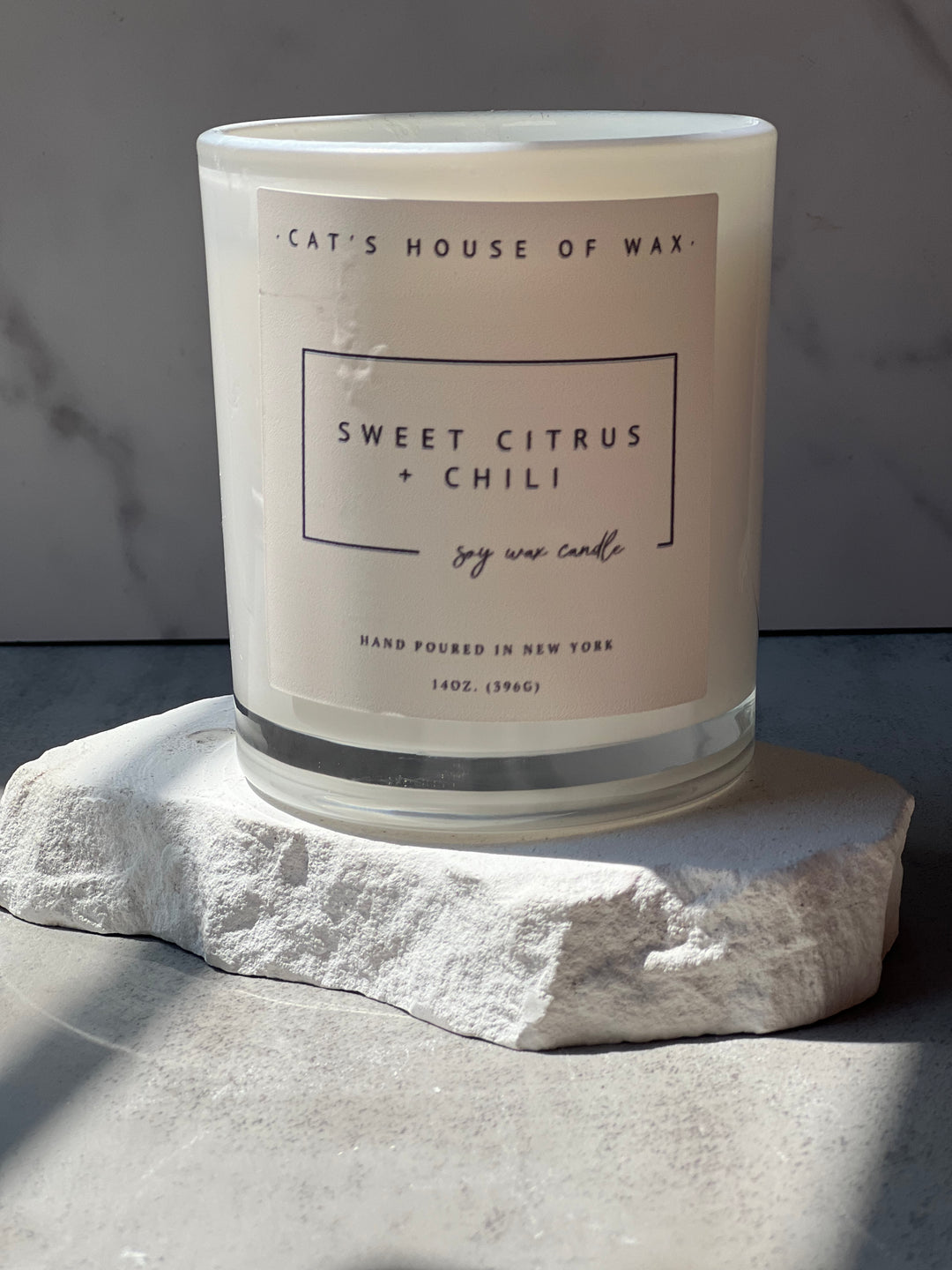 Sweet Citrus + Chili Soy Wax Candle