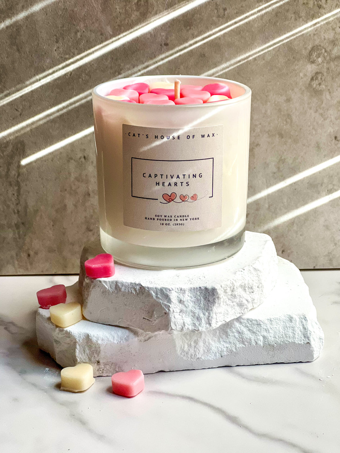 Captivating Hearts Candle