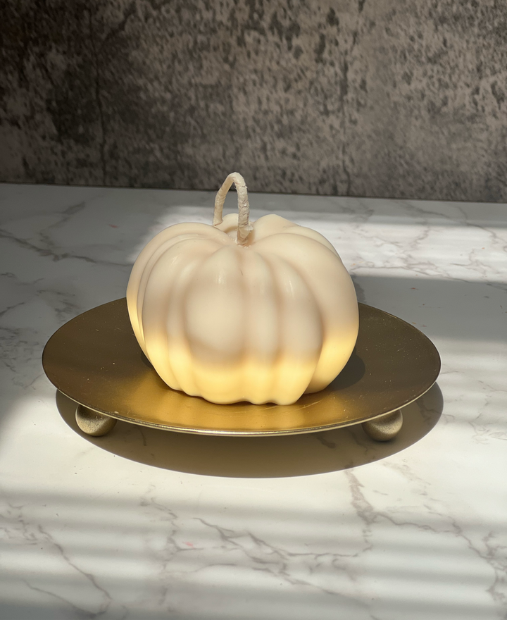 Pumpkin Pillar Candle