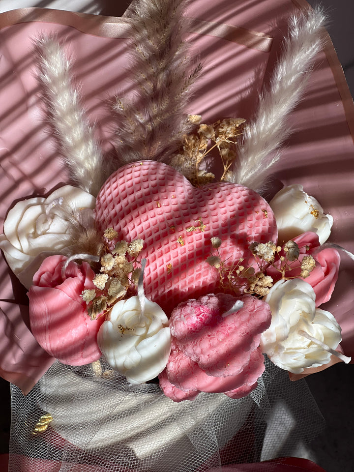 Blush Pink Candle Bouquet (Small)
